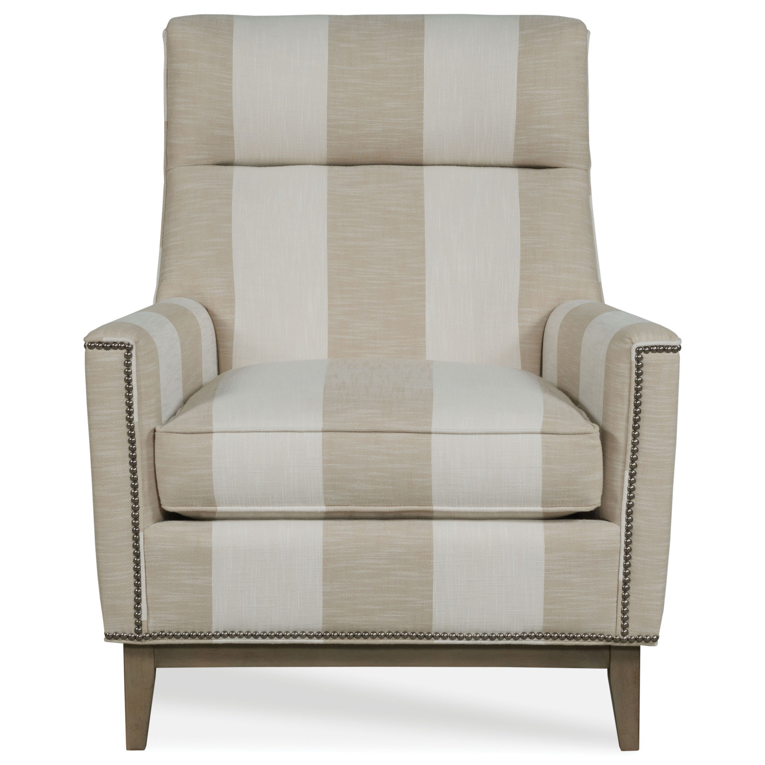 Fairfield Felix 547055214 Lounge Chair with Nail Heads Belfort